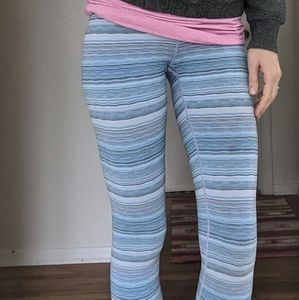 Lululemon high rise wunder under stripe legging 6